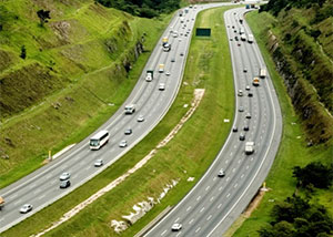 Rodovia dos Bandeirantes em Campinas