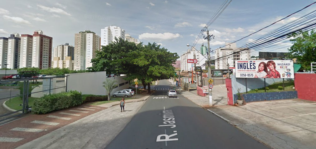 Rua Jasmim em Campinas