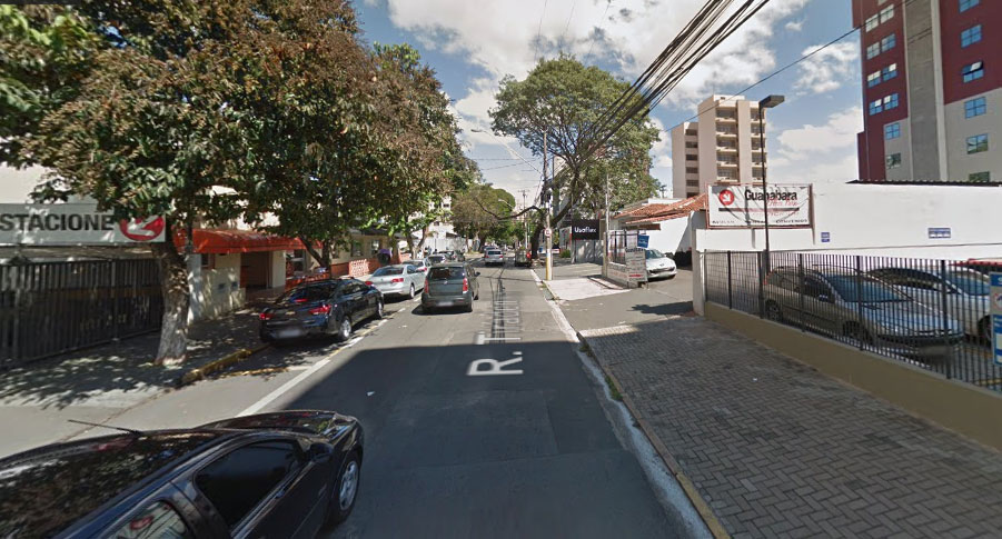 Rua Tiradentes em Campinas