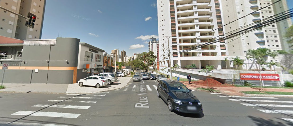 Rua Visconde de Taunay em Campinas