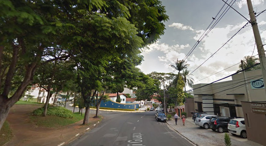 Rua Mogi Guaçu em Campinas