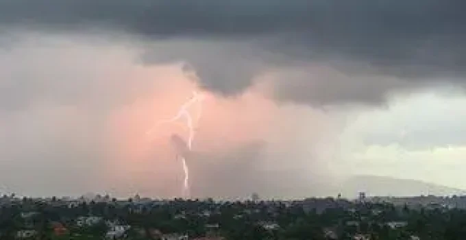 alerta de tempestade