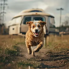 cachorrinha abandonada