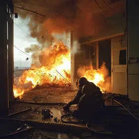 explosão em apartamento em Campinas