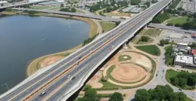 Prestes Maia ampliação ponte do Piçarrão
