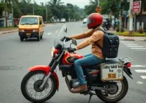 motos utilizadas para trabalho