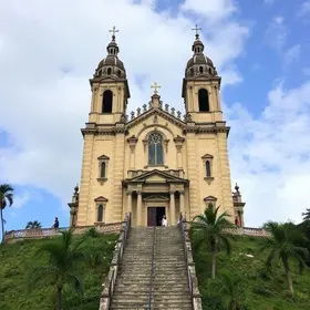 lavagem da escadaria da Catedral de Campinas