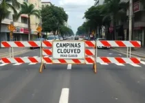 buraco na Rua Barão de Jaguara