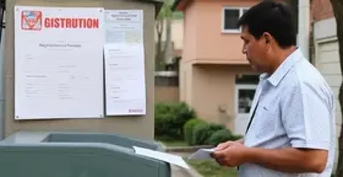 fila de eleitores