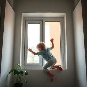 queda de menina Campinas