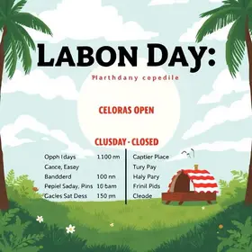 Dia do Trabalhador em Campinas