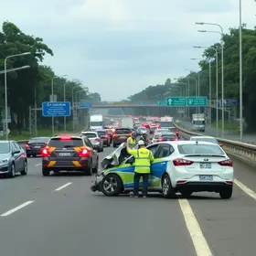 engavetamento rodovia dos bandeirantes